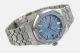 IPF Swiss Clone Audemars Piguet Royal Oak 15551ST Baby Blue Dial SS Women's Watch 37mm (3)_th.jpg